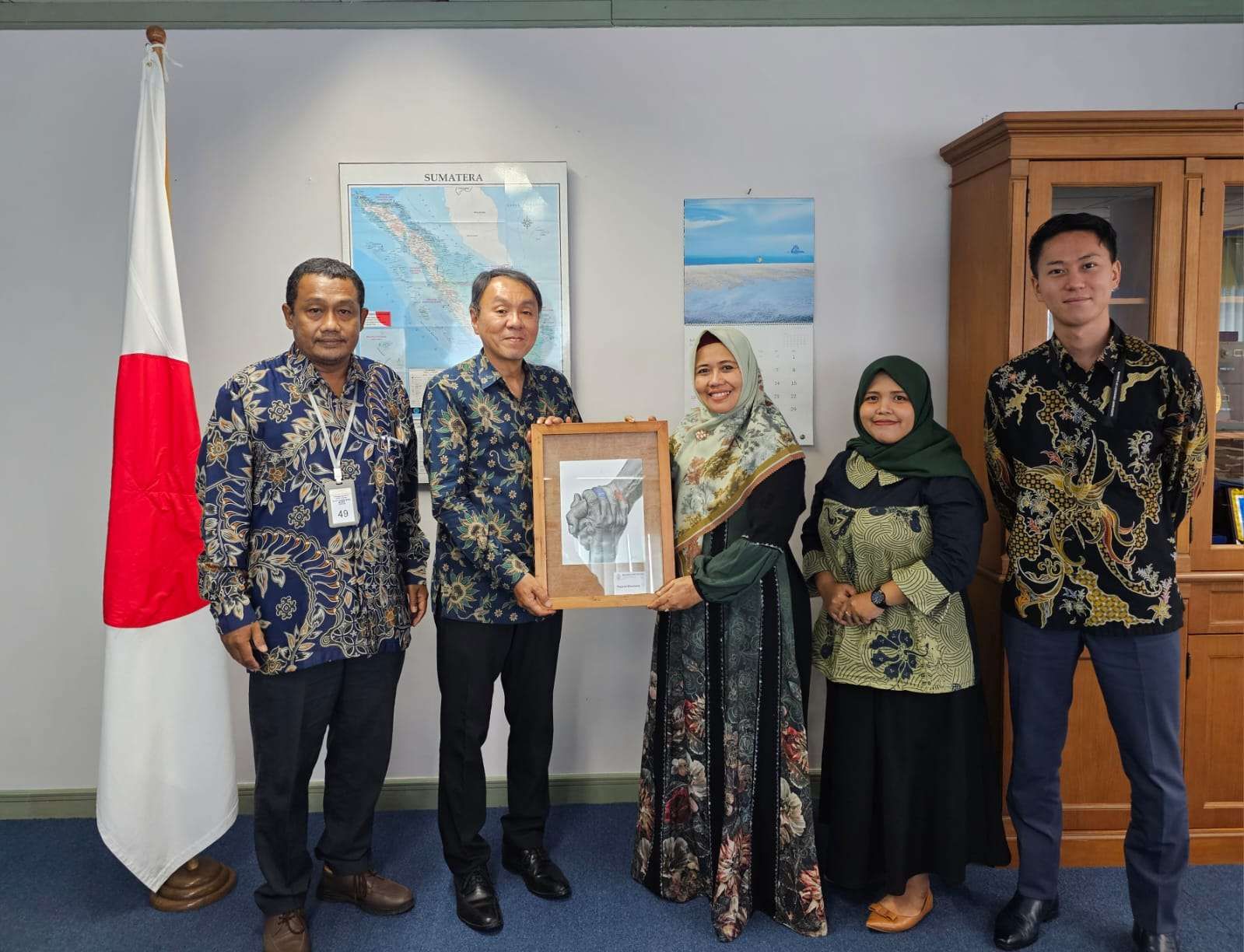 ISBI Aceh Kunjungi Konjen Jepang di Medan